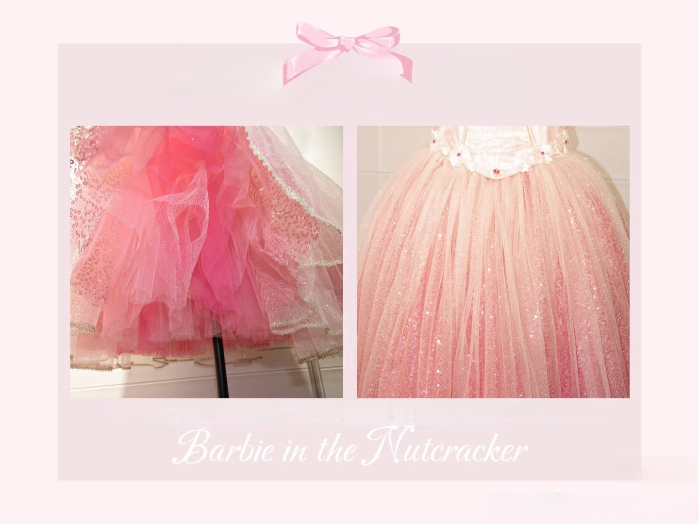 Barbie In the Nutcracker Clara Tutu Cosplay Costume