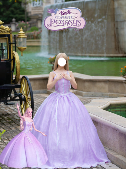 Barbie and the Magic of Pegasus Princess Annika  Cosplay Dress