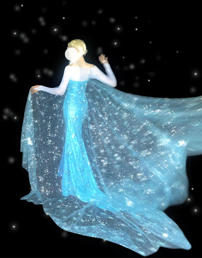Frozen Elsa Cosplay Costume