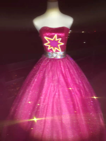 Barbie: A Fashion Fairytale Dress Cosplay Costume Upgraded Version