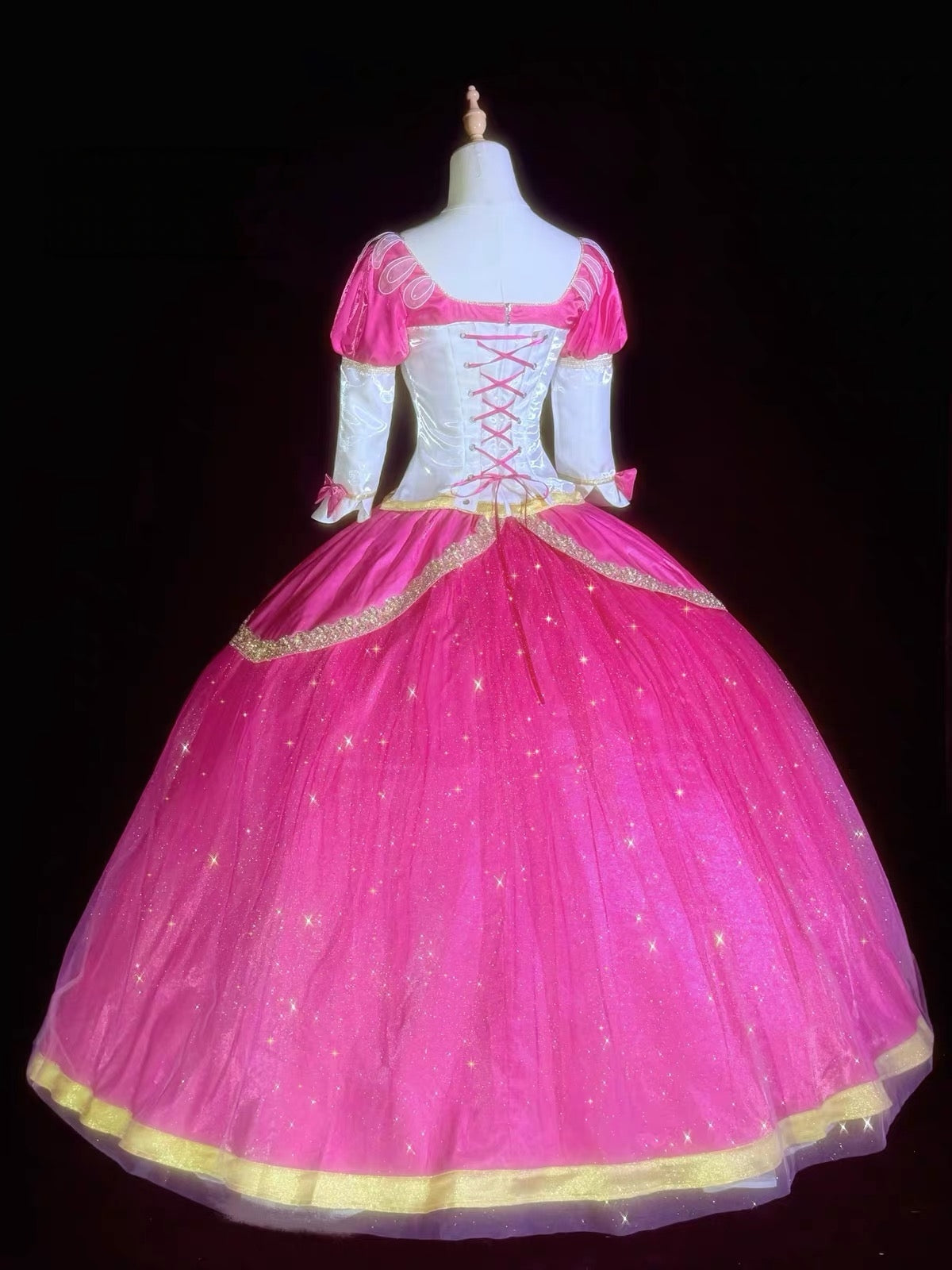 Pink Embroidered Princess Costume Set | Rainybear