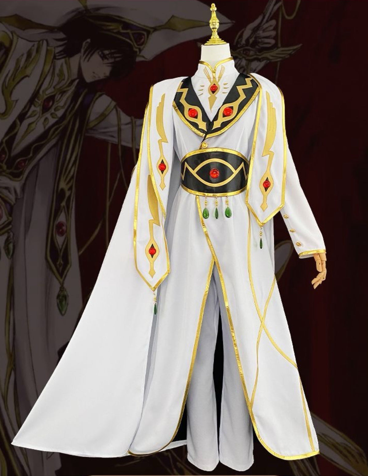 CODE GEASS Lelouch of the Rebellion Lelouch Lamperouge Ver. Emperor Cosplay Costume
