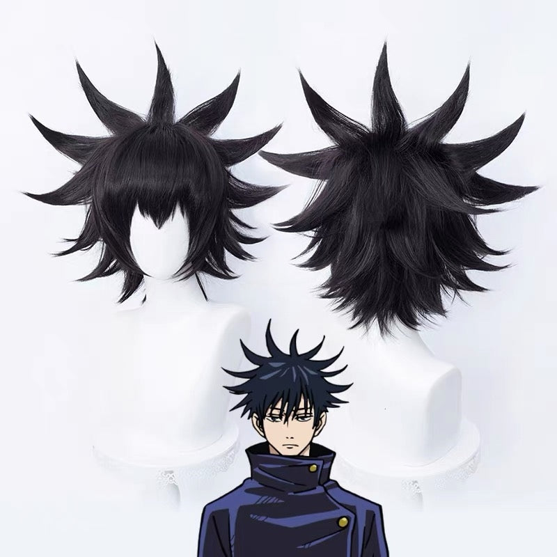 Jujutsu Kaisen Megumi Fushiguro Black Cosplay Wig