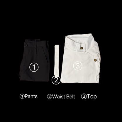 Yuta Okkotsu Cosplay Costume – Jujutsu Kaisen White Uniform
