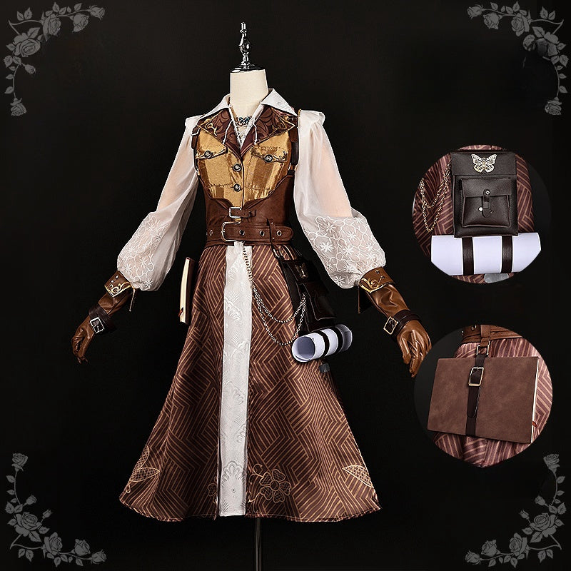 Identity V Melly Plinius Entomologist Flower of the Wasteland Cosplay Costume