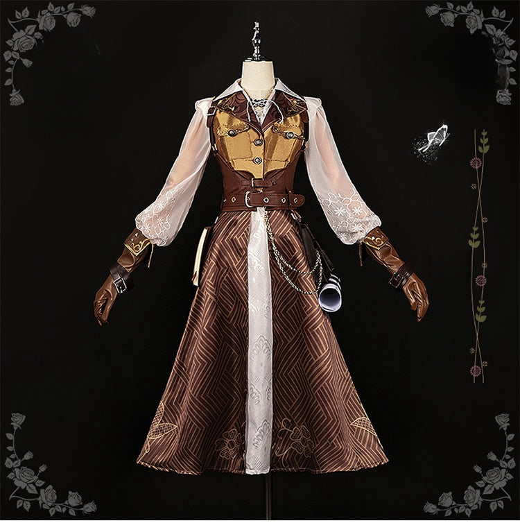 Identity V Melly Plinius Entomologist Flower of the Wasteland Cosplay Costume