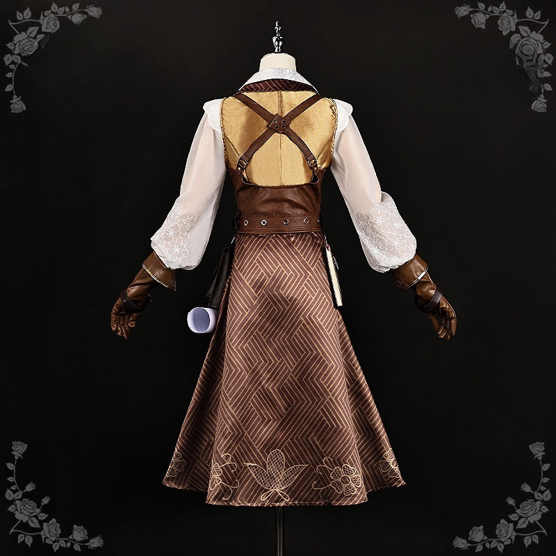 Identity V Melly Plinius Entomologist Flower of the Wasteland Cosplay Costume