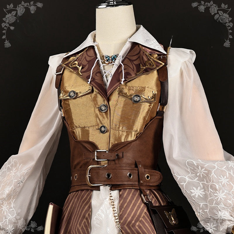 Identity V Melly Plinius Entomologist Flower of the Wasteland Cosplay Costume