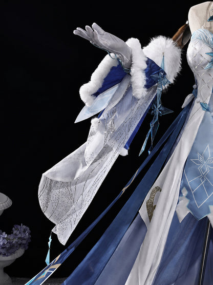 Genshin Impact Cryo Archon cosplay full outfit