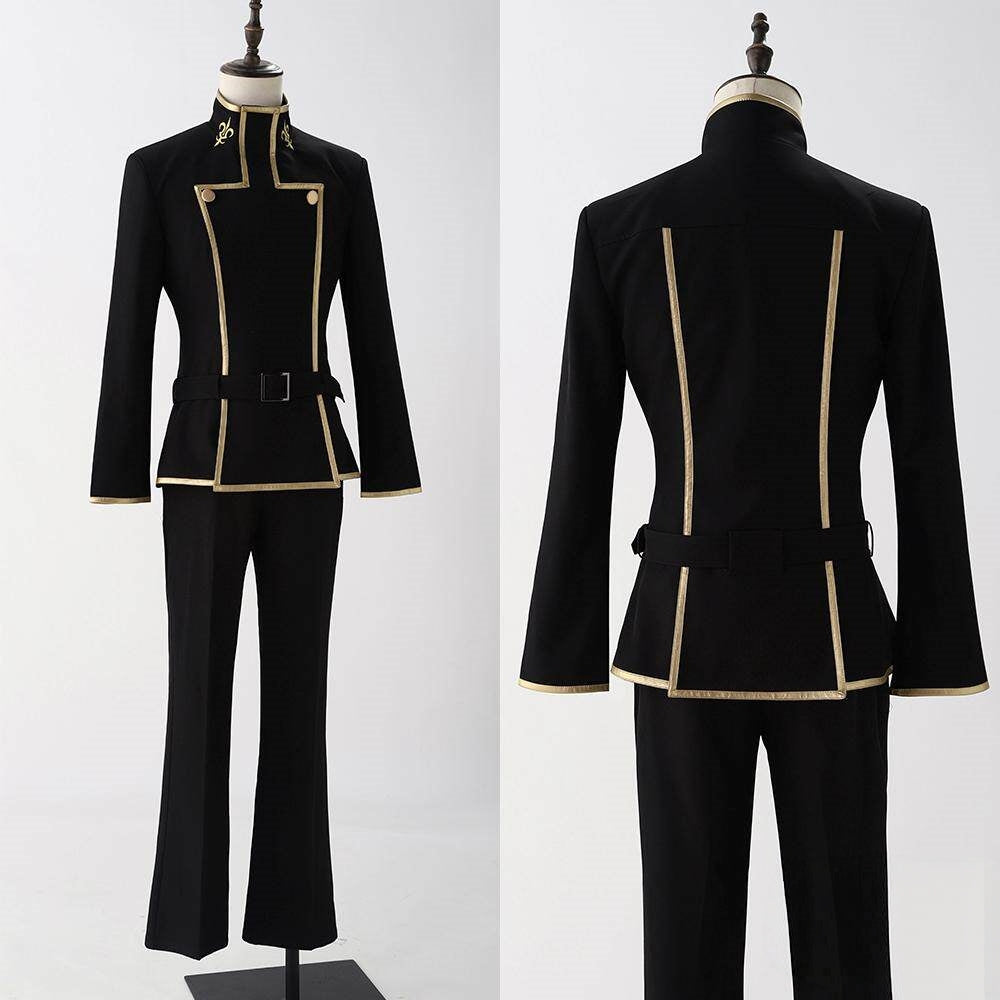 Code Geass Lelouch Lamperouge Ashford Academy Male Uniform Cosplay Costume