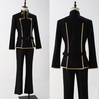 Code Geass Lelouch Lamperouge Ashford Academy Male Uniform Cosplay Costume