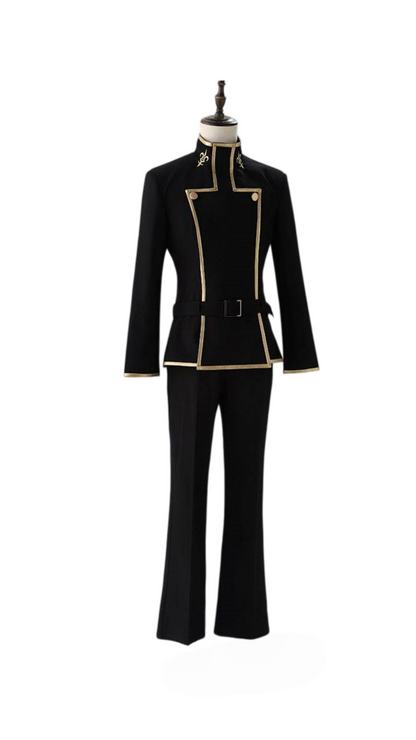 Code Geass Lelouch Lamperouge Ashford Academy Male Uniform Cosplay Costume