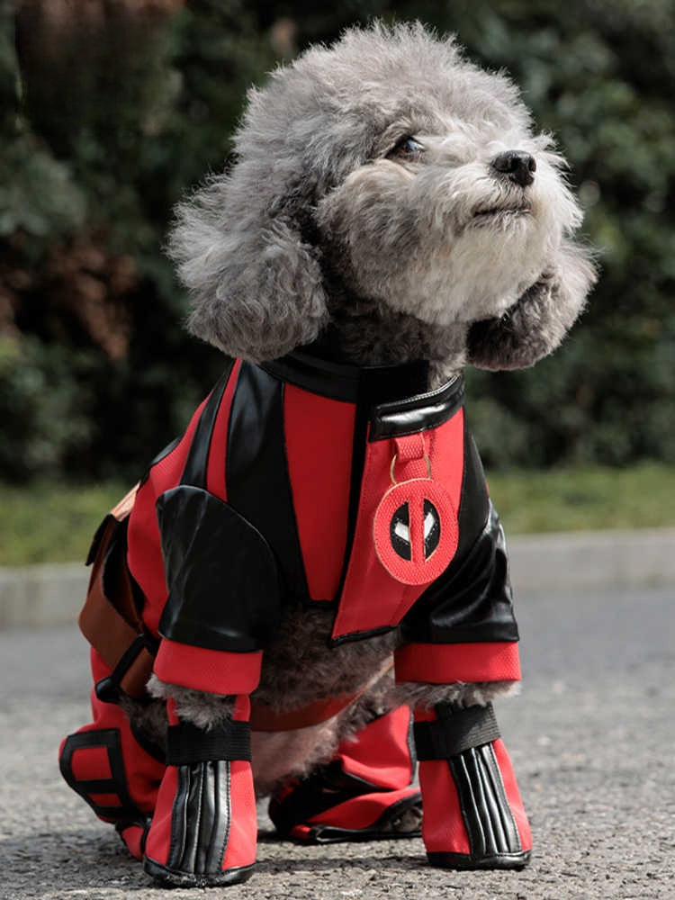 Deadpool & Wolverine Dogpool Cosplay Costume