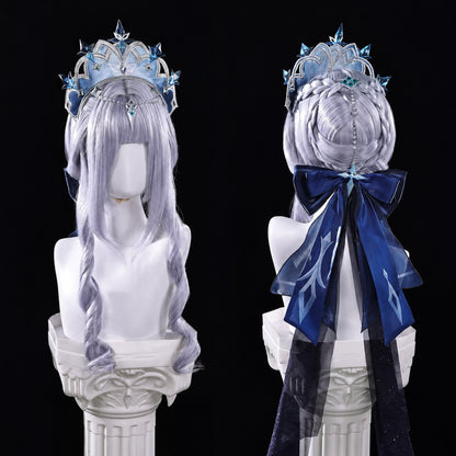 Tsaritsa Anastasia cosplay wig front and back view