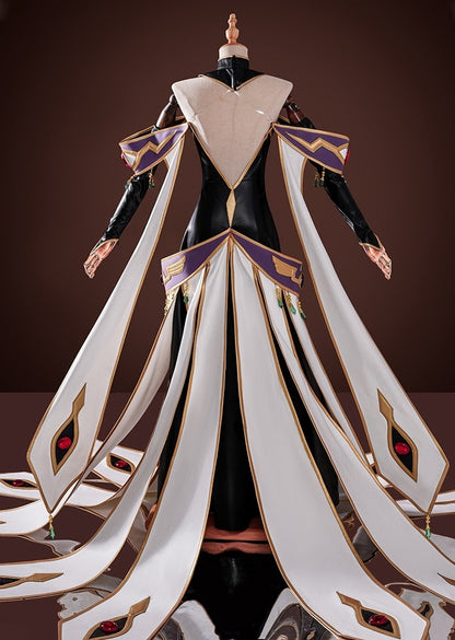 Code Geass C.C. White Queen Cosplay Costume