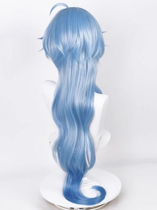 Genshin Impact Ganyu Blue Cosplay Wig