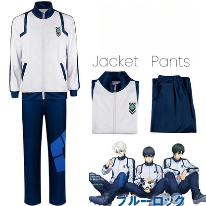 Blue Lock  School Uniform Cosplay Costume