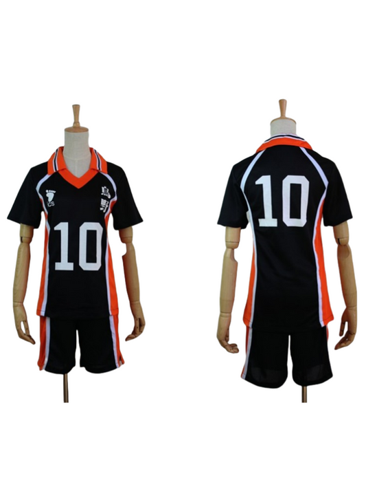Haikyu Karasuno – uniforme de volley-ball haut, Costume de Cosplay