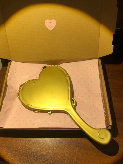 Back of Barbie Diamond Castle mirror inside protective packaging