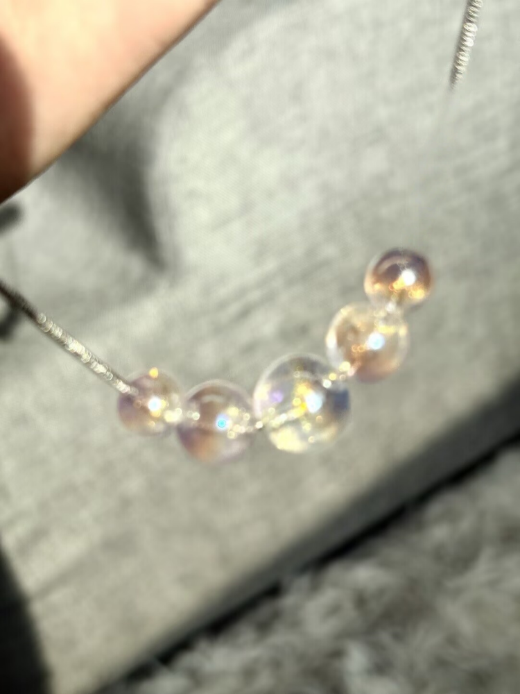 Colorful beaded necklace inspired by Barbie Fairytopia Magic of the Rainbow