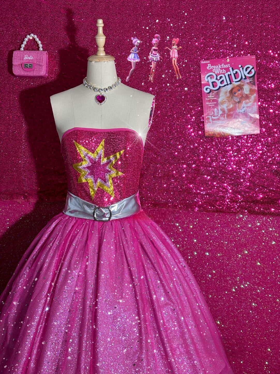 Barbie: A Fashion Fairytale Dress Cosplay Costume – Rainybear