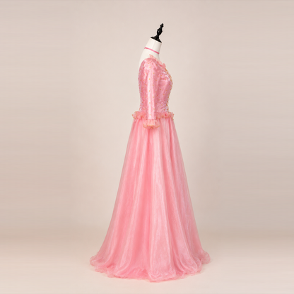 Barbie as The Princess and the Pauper Princess Anneliese/Erika Cosplay Costume Upgraded Version
