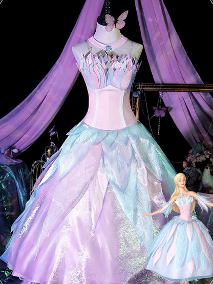 Barbie Princess Swan Lake Odette Cosplay Costume – Rainybear