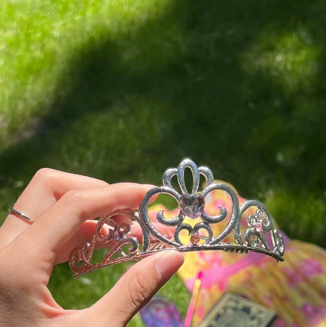 Princess Alexa crown accessory from Barbie and the Secret Door cosplay costume