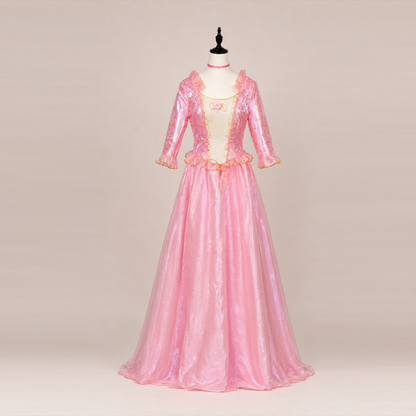 Barbie as The Princess and the Pauper Princess Anneliese/Erika Cosplay Costume Upgraded Version